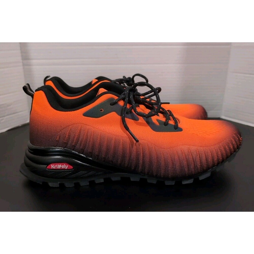 KRICELY MEN'S TRAIL SHOES RUNNING WALKING HIKING SNEAKERS TENNIS CROSS TRAINING